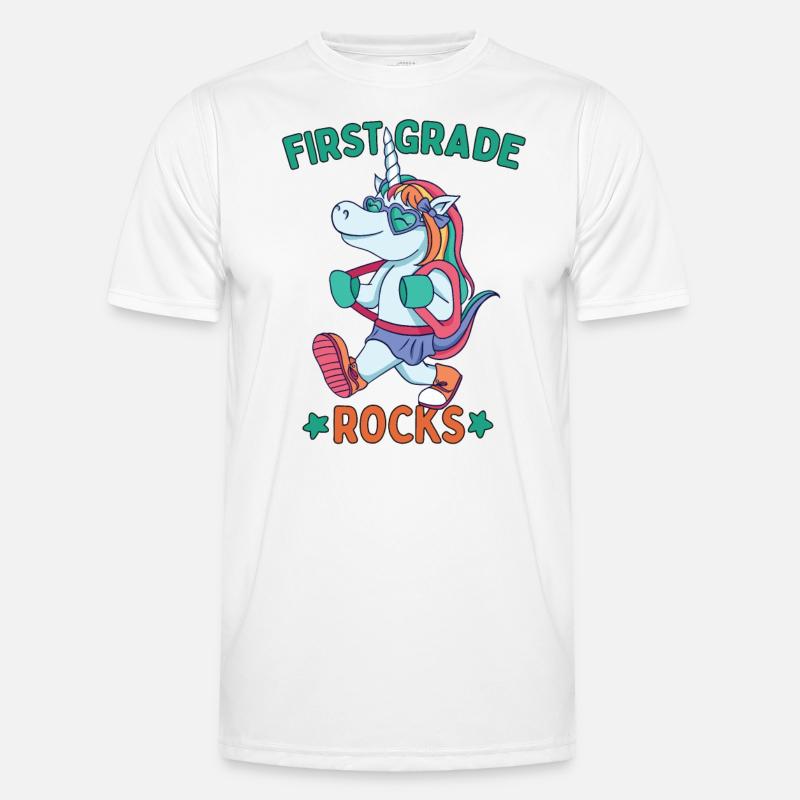 Hello 1st Grade - Hello First Grade Rocks Männer Funktions-T-Shirt