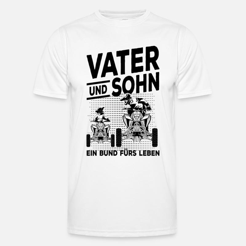Quad Männer Funktions-T-Shirt