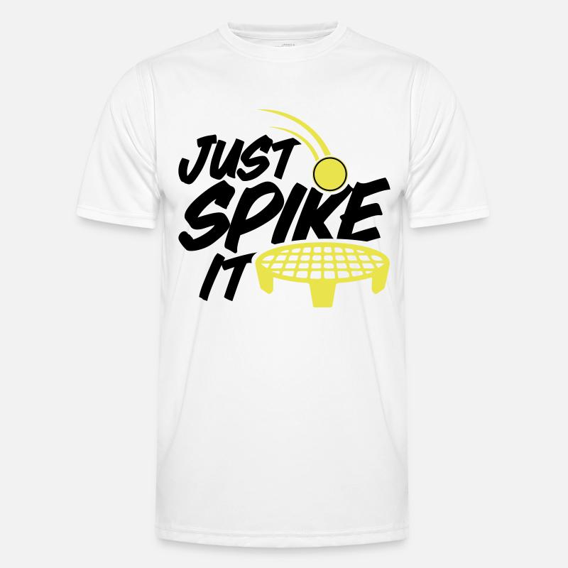 Farbe änderbar | Roundnet Spikeball Fun Männer Funktions-T-Shirt