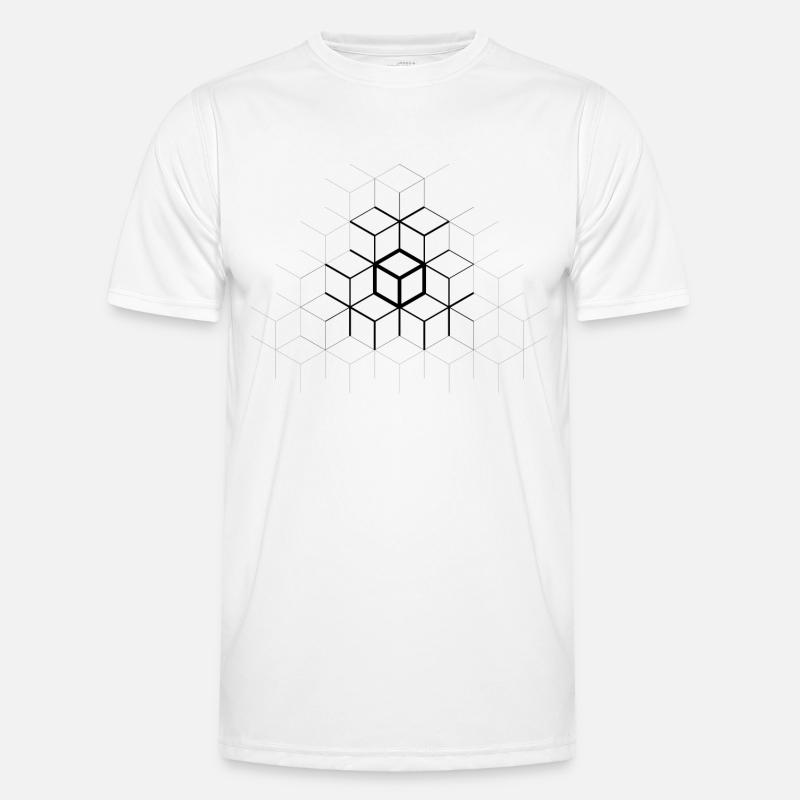 CUBES T-shirt sport Homme
