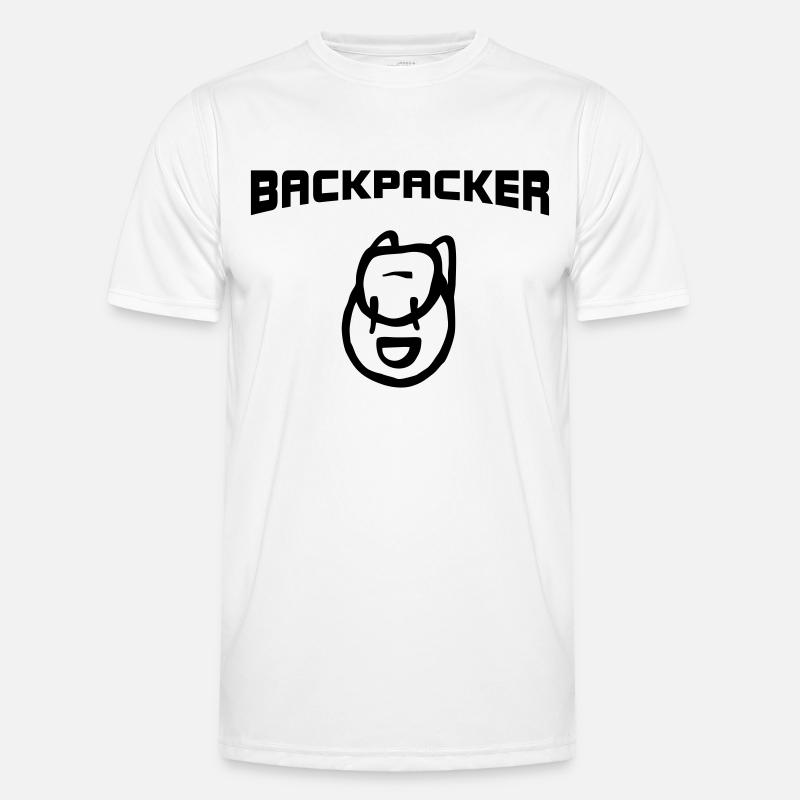 Backpacker Rucksack Männer Funktions-T-Shirt