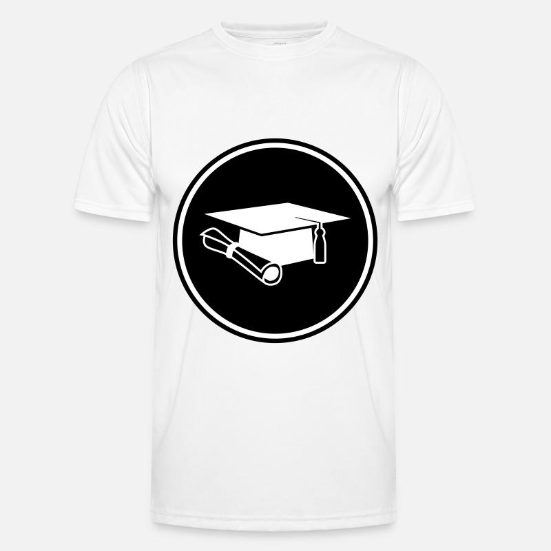 Student cap Men's Functional T-Shirt