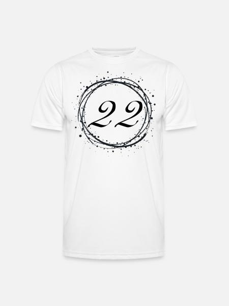 22 - Men's Functional T-Shirt - white