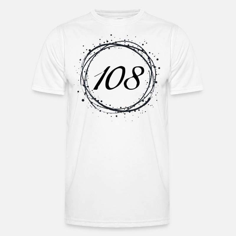 108 - Männer Funktions-T-Shirt - Weiß