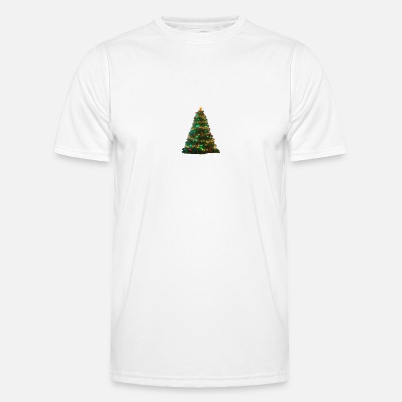 Arbre de Noël T-shirt sport Homme