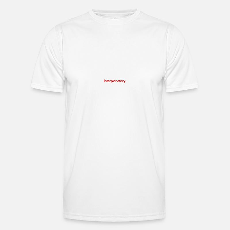 Interplanetary Red Men's Functional T-Shirt