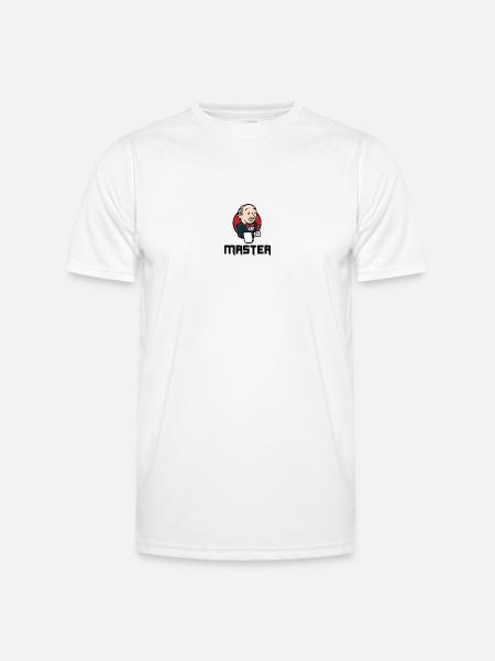 Jenkins Master - Men's Functional T-Shirt - white