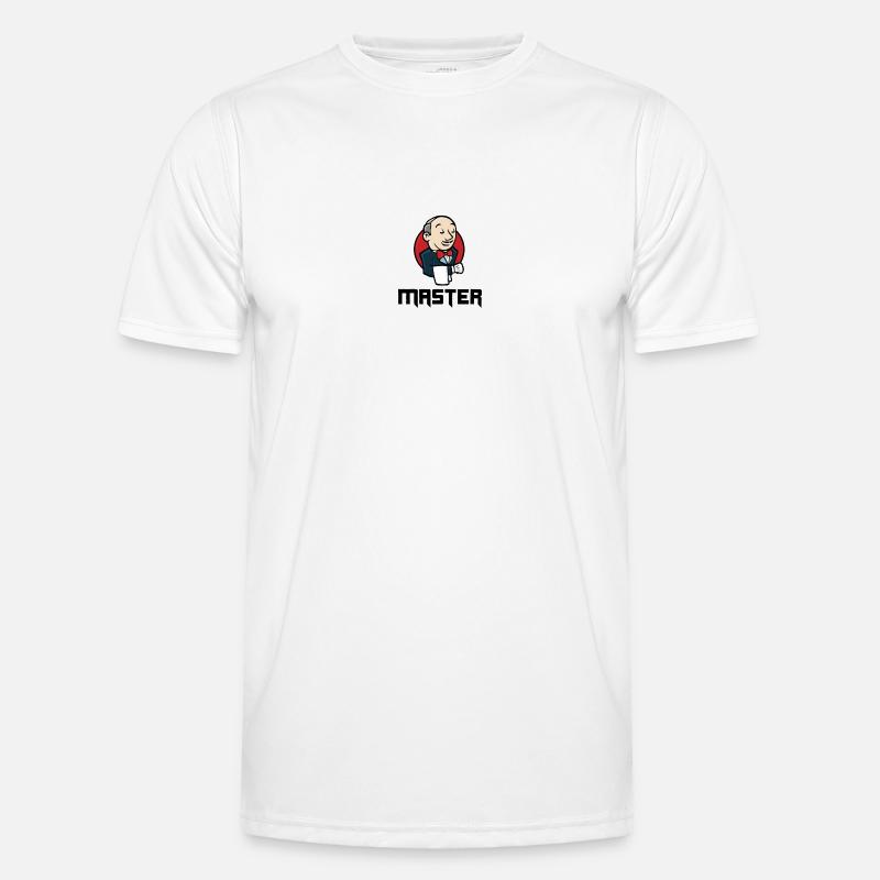 Jenkins Master - Men's Functional T-Shirt - white