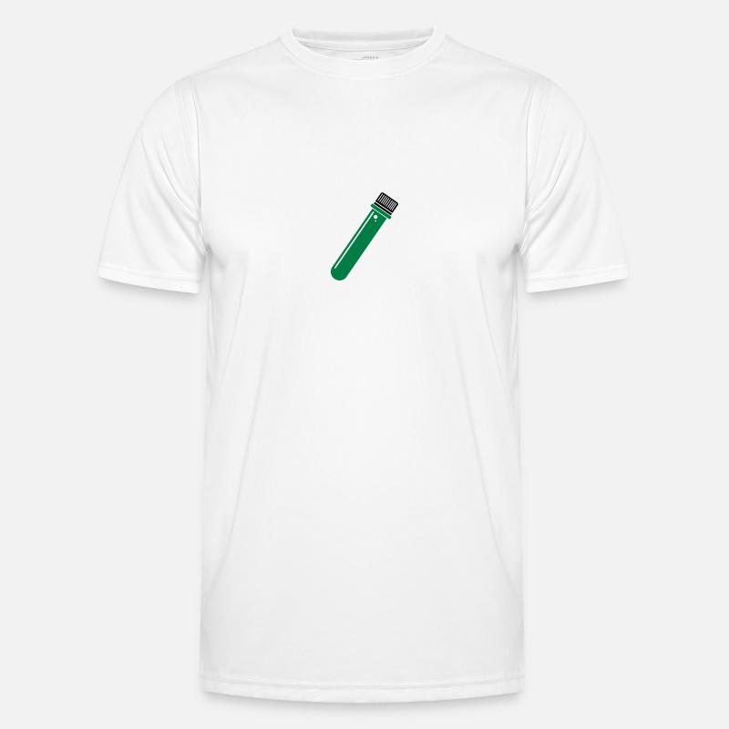 PETling 2farbig - geocaching Container - Männer Funktions-T-Shirt - Weiß