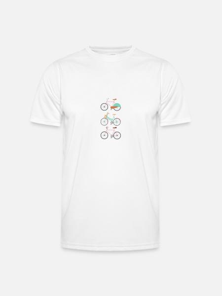 Bicycles - Men's Functional T-Shirt - white