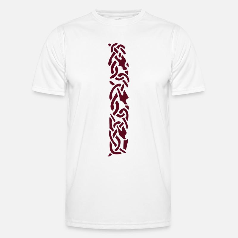 Anglo Saxon Braid Men's Functional T-Shirt