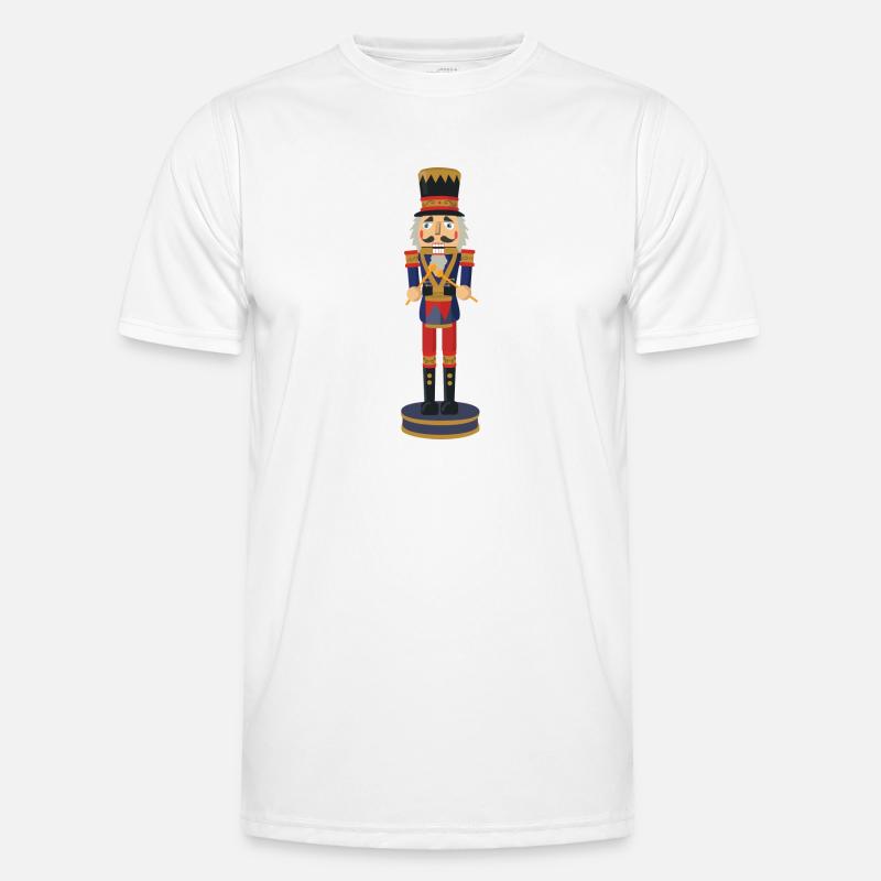 nutcracker nutcracker christmas christmas santa - Men's Functional T-Shirt - white