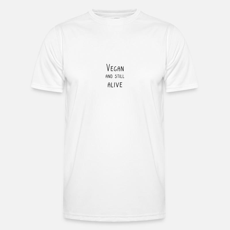 VEGAN AND STILL ALIVE Männer Funktions-T-Shirt