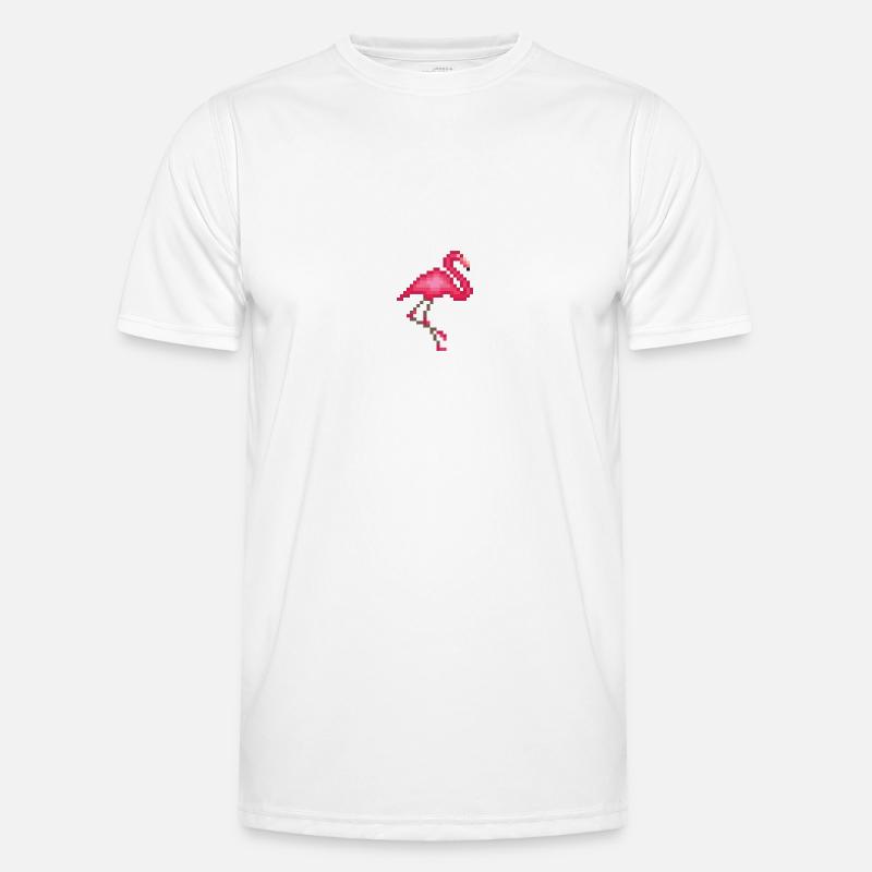 Flamingo Männer Funktions-T-Shirt