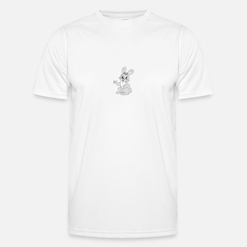 Doux lapin T-shirt sport Homme