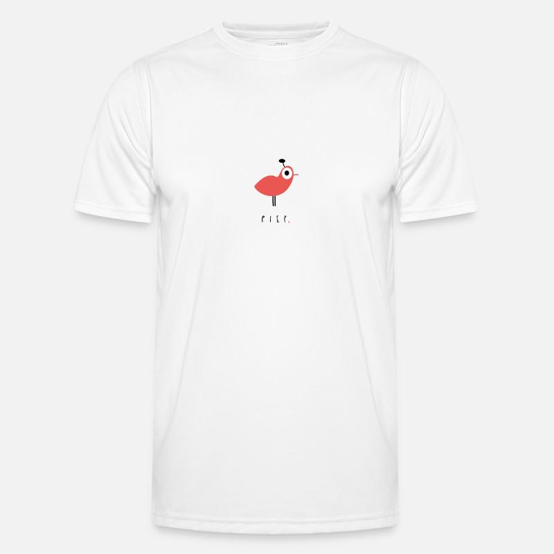 Vogel Männer Funktions-T-Shirt