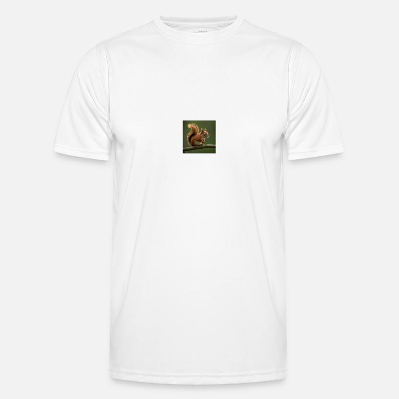 Red squirrel Men's Functional T-Shirt