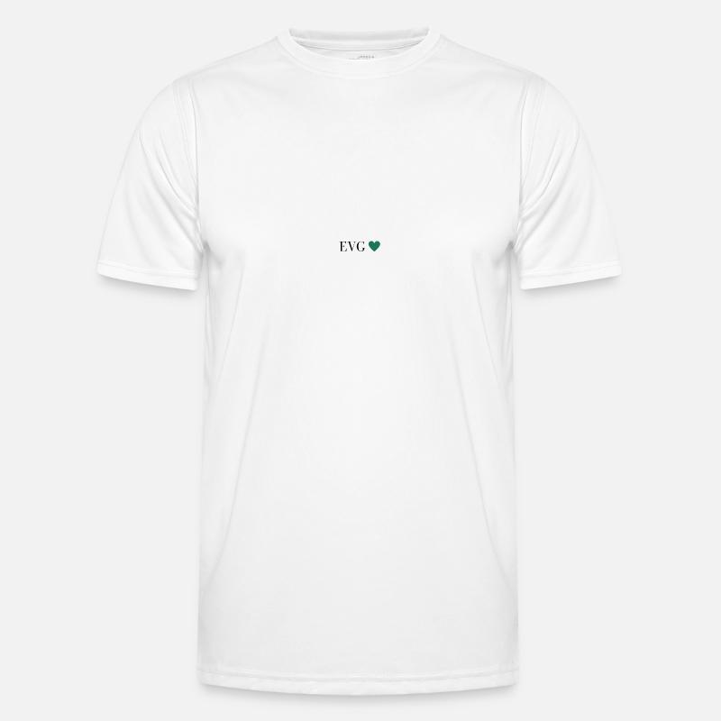 EVG vert T-shirt sport Homme