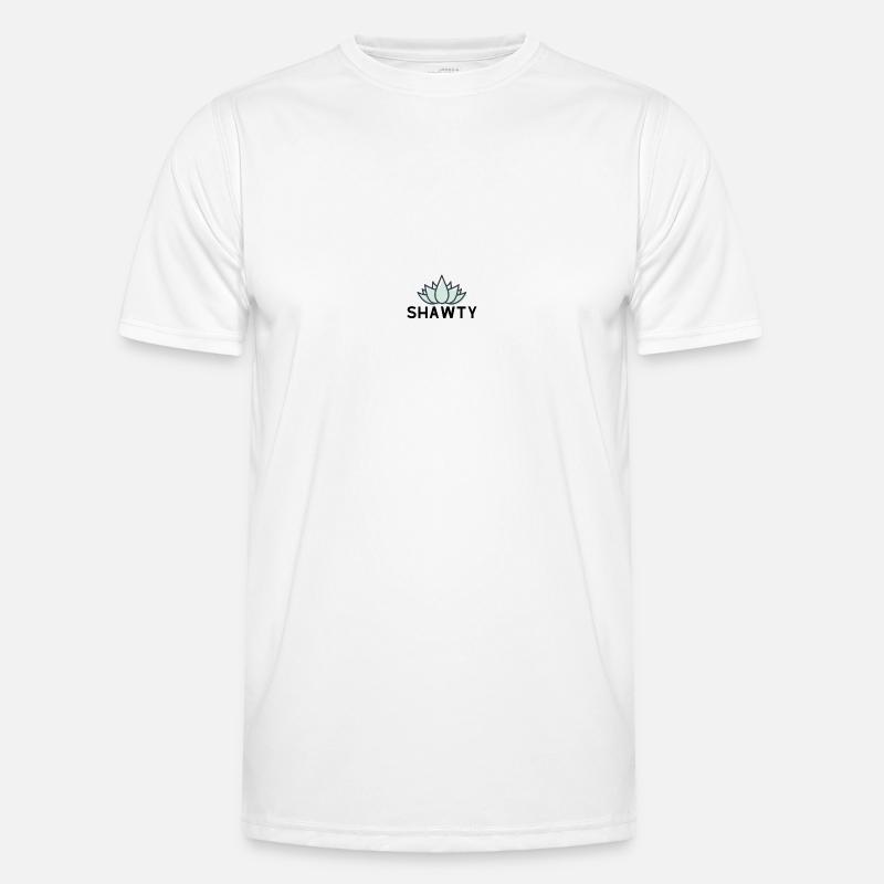 Shawty Designe idee Geschenk - Männer Funktions-T-Shirt - Weiß