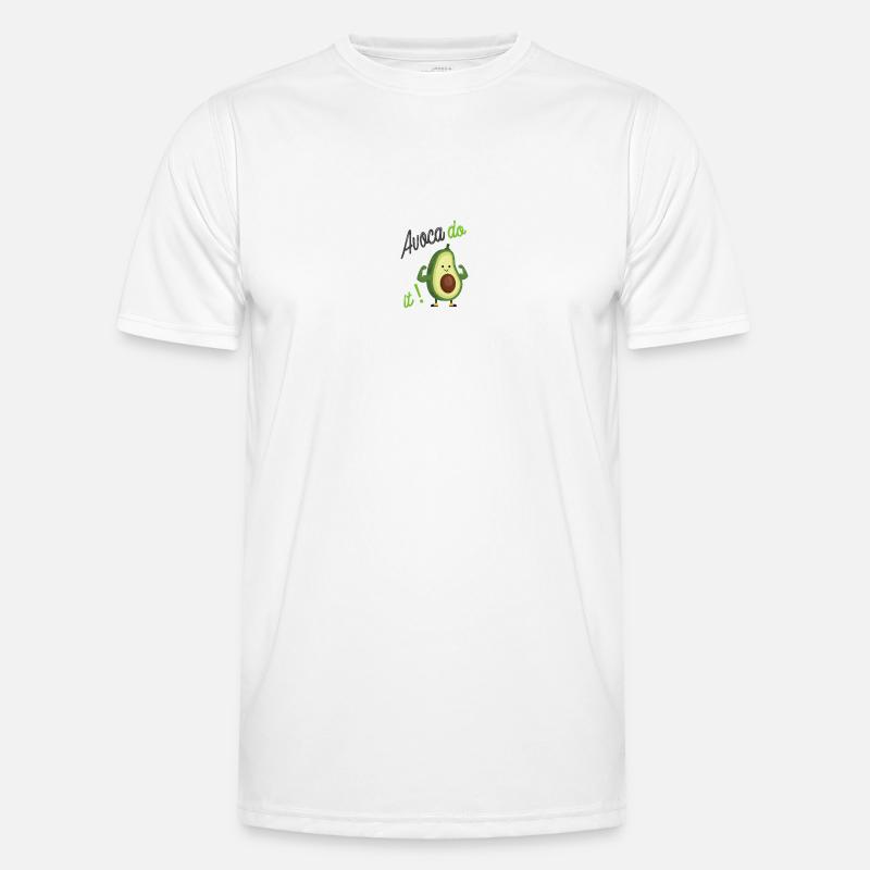 Avocado it! - Men's Functional T-Shirt - white