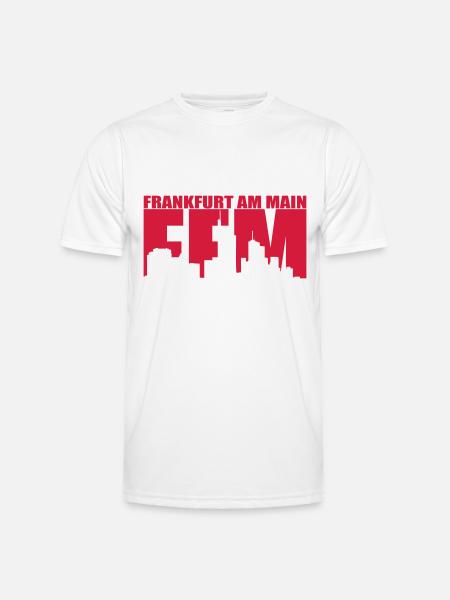 FFM - Frankfurt am Main - Men's Functional T-Shirt - white