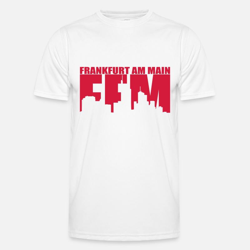 FFM - Frankfurt am Main - Men's Functional T-Shirt - white