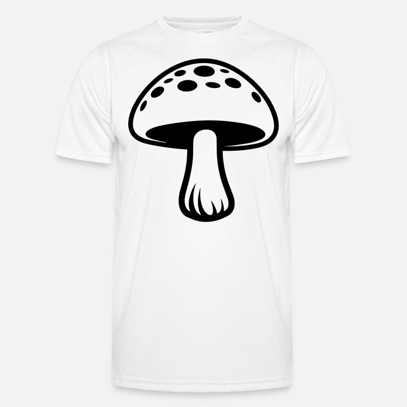 mushroom - Men's Functional T-Shirt - white