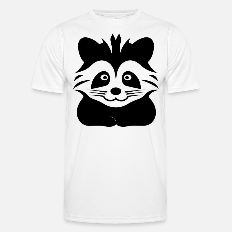 Panda roux T-shirt sport Homme