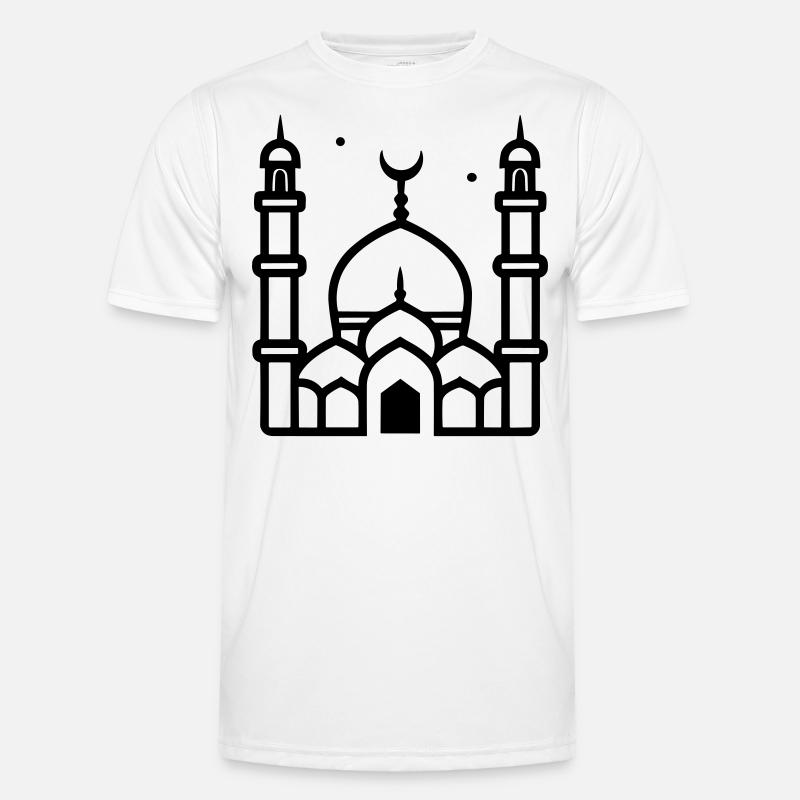 Moschee Männer Funktions-T-Shirt