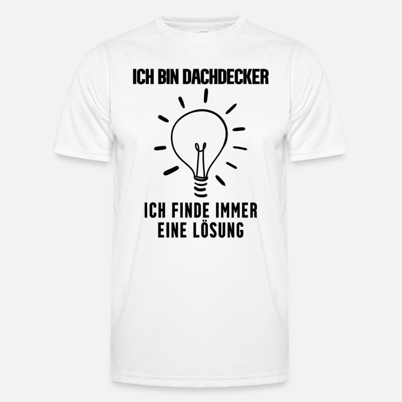 Dachdecker Männer Funktions-T-Shirt