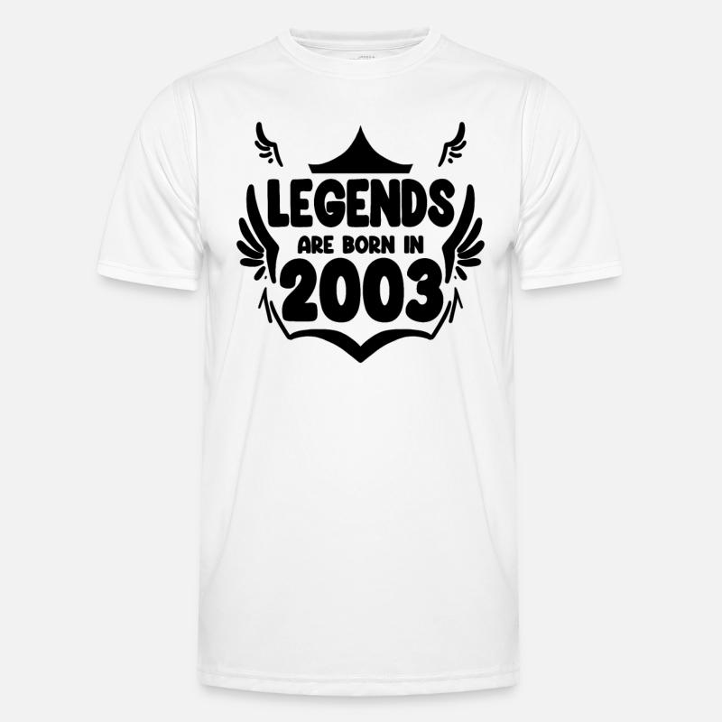 2003 - Né en 2003 T-shirt sport Homme