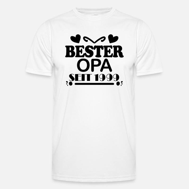 Bester Opa seit 1999 Männer Funktions-T-Shirt