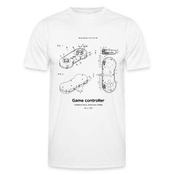 Game Controller - Männer Funktions-T-Shirt - Weiß - Vorne - AI Model Male 178 dark (178cm)