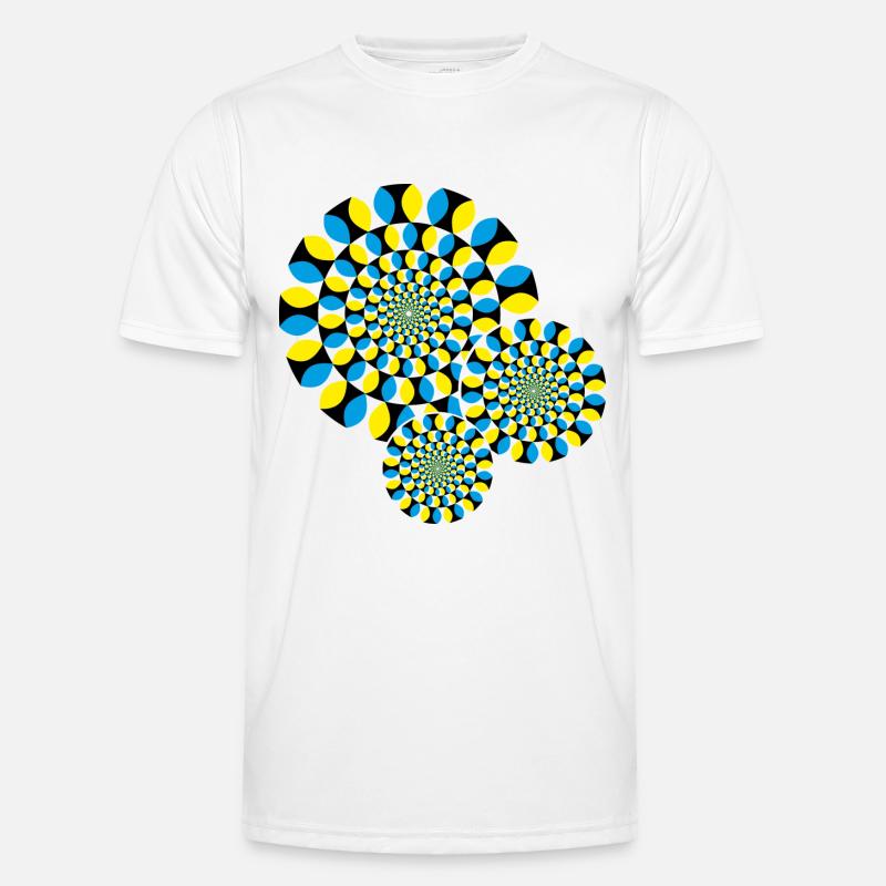 Optical Illusion Men's Functional T-Shirt