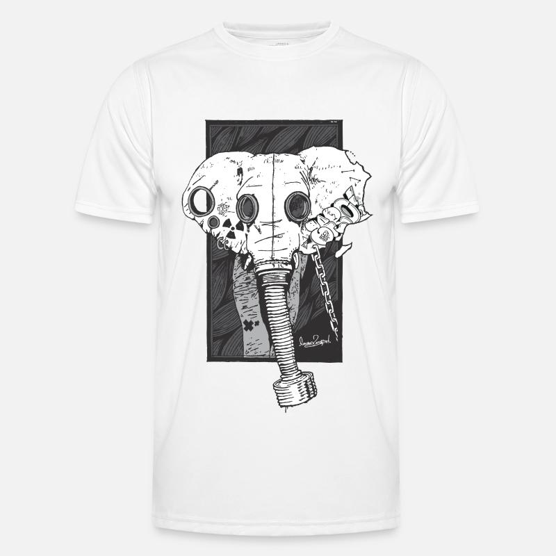Elephant Bn Männer Funktions-T-Shirt