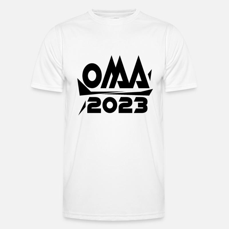 Großmutter 2023 - Oma Geschenk Männer Funktions-T-Shirt