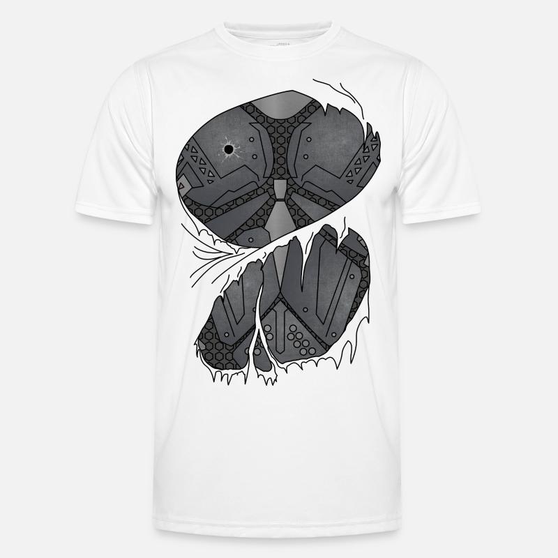 Sci Fi Fantasy Hero Armor Men's Functional T-Shirt