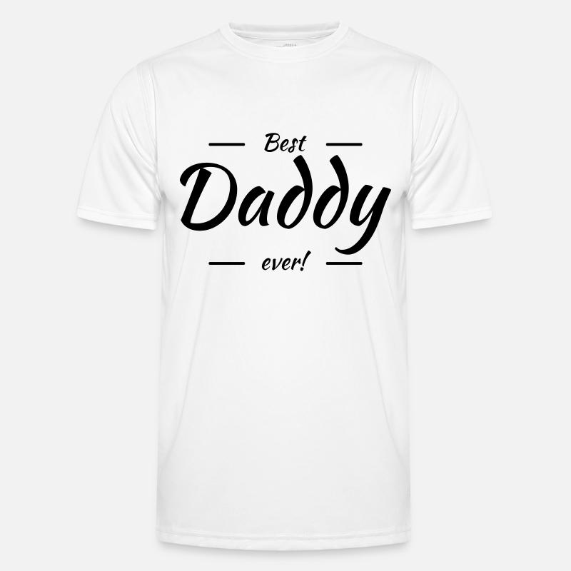 Best daddy ever T-shirt sport Homme