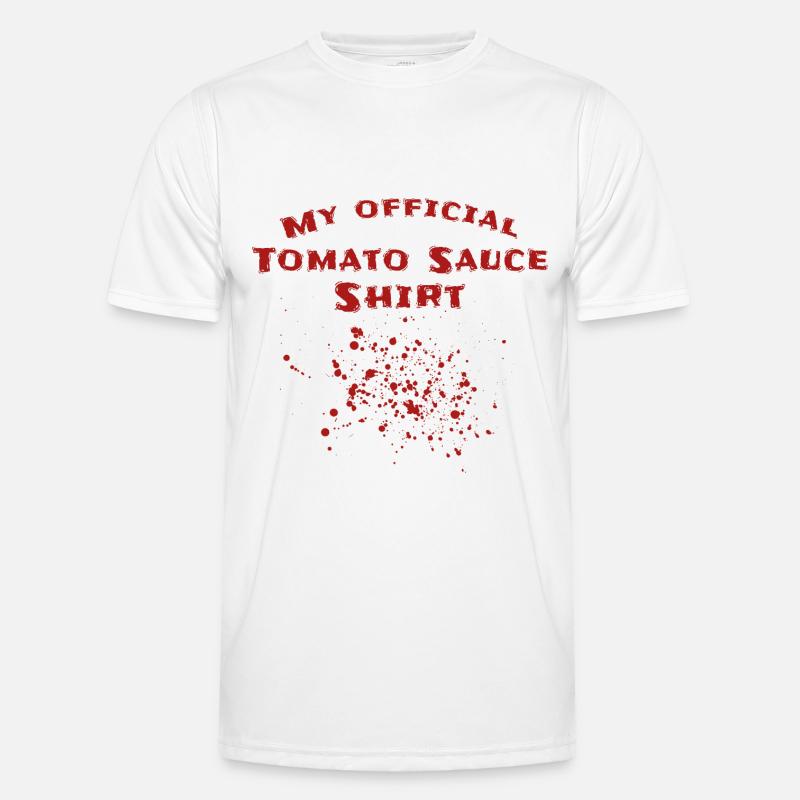 Sauce tomate Spots Tomates T-shirt sport Homme