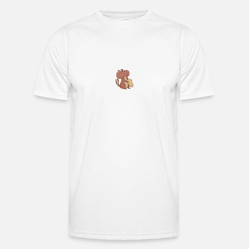 Chipmunk Écureuil rayé T-shirt sport Homme
