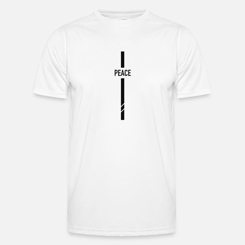 Friede Männer Funktions-T-Shirt