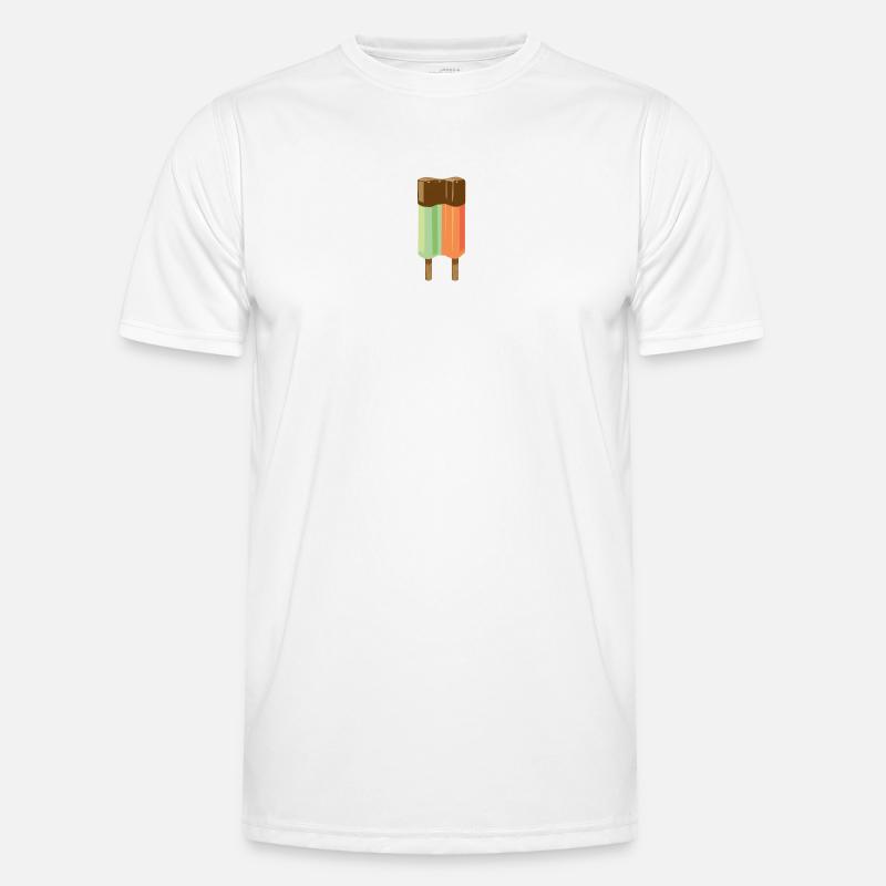 Ispinde - Funktionsshirt til herrer - hvid