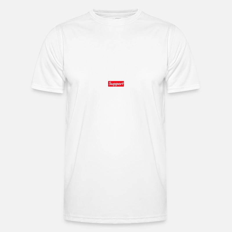 Support - Men's Functional T-Shirt - white