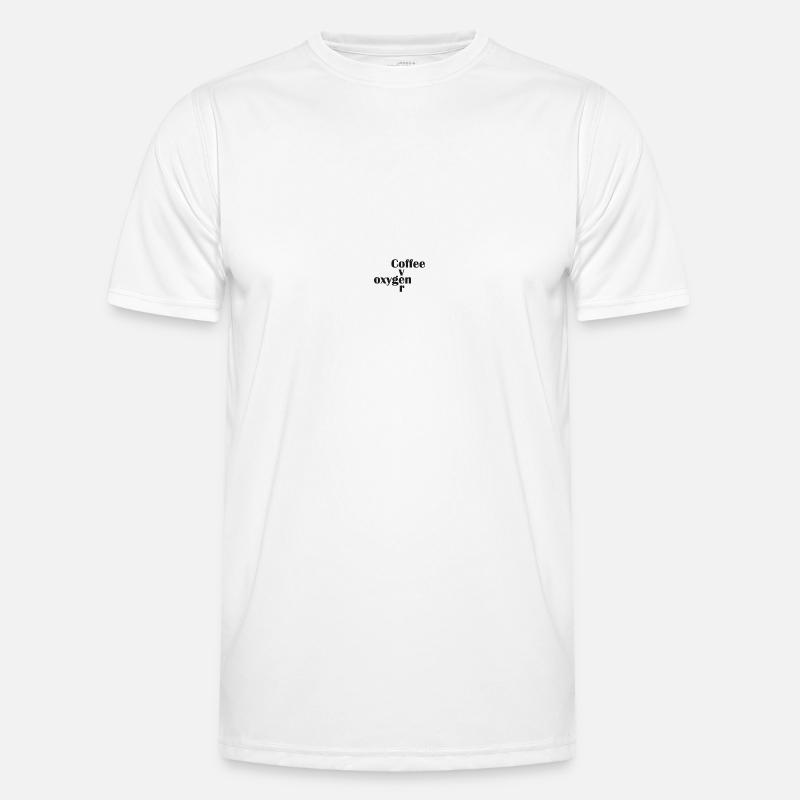 Le café sur l’oxygène T-shirt sport Homme