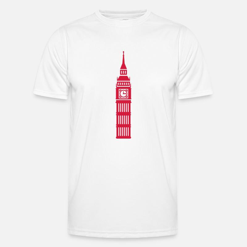 London - Men's Functional T-Shirt - white