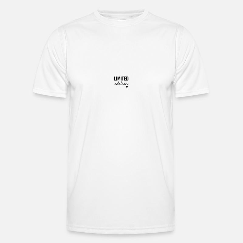 mama black text 2 - Männer Funktions-T-Shirt - Weiß