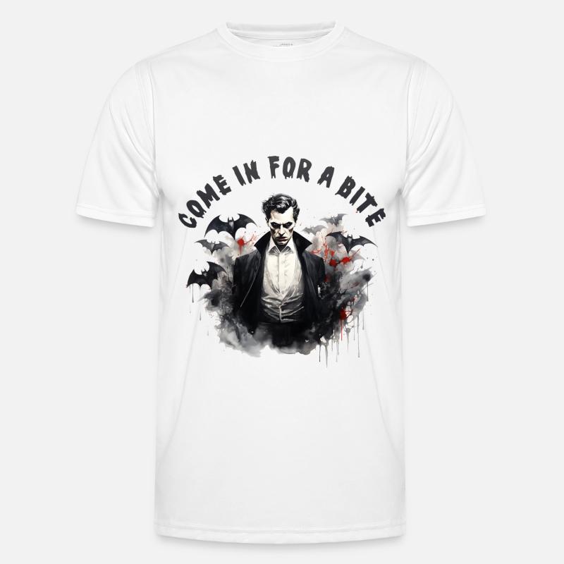 Halloween Design - Vampire come in for a bite Men's Functional T-Shirt