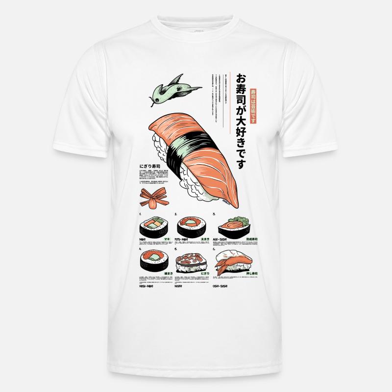 Sushi description Men's Functional T-Shirt
