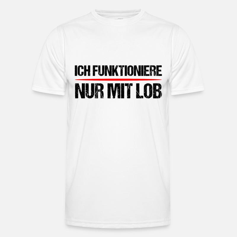 Motivation Spruch Männer Funktions-T-Shirt
