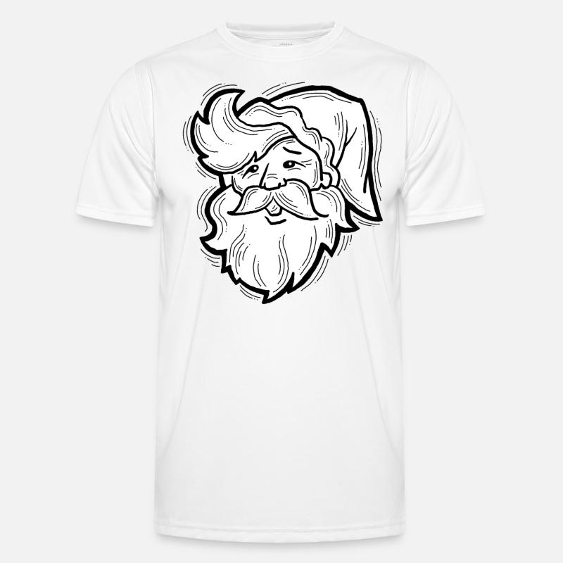 Weihnachtsmann Männer Funktions-T-Shirt
